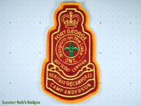 Click to enlarge 1996 Fort George Scout Campaign (chenille)